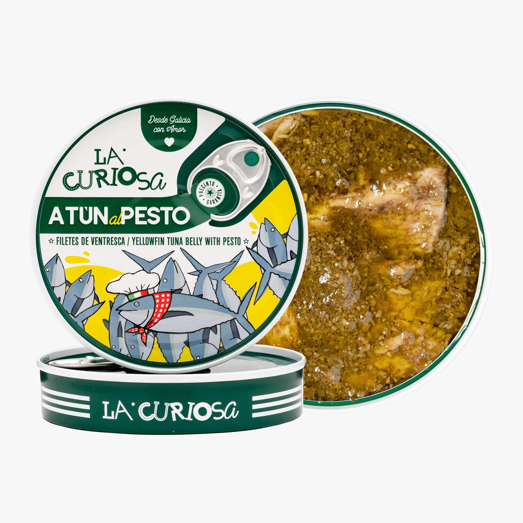 Ventrèche de Thon au Pesto