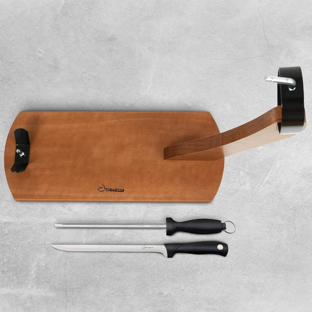 Support jambon (Couteau + Fusil à aiguiser)