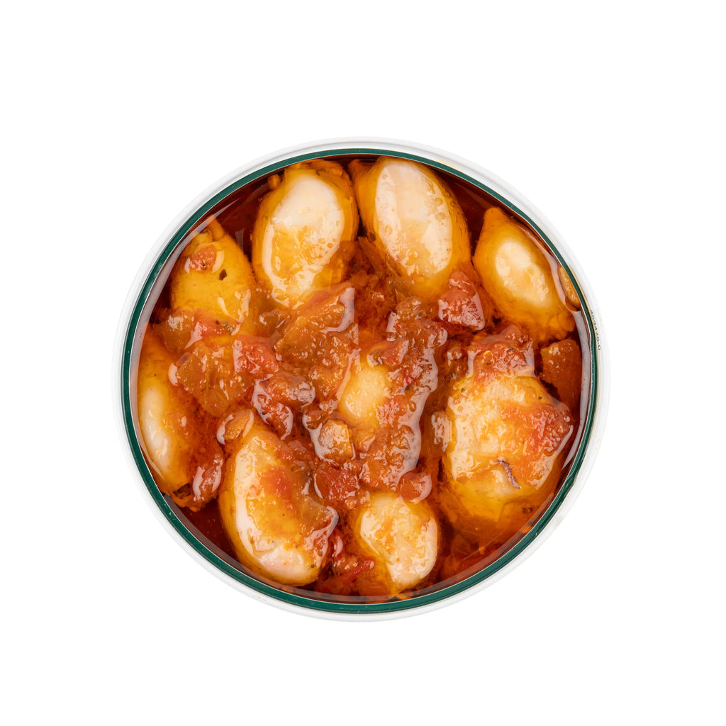 Petits Calamars (Chipirons) mijotés à l'huile d'olive – (120 g)